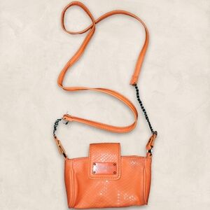 Nine West Neon Orange Festival Micro Bag